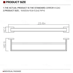 Towel Bar / Toilet Paper Holder / Robe Hook New Design / Creative Contemporary / Traditional Stainless Steel / Stainless Steel / Iron / Metal 4pcs - Bathroom Wall Mounted