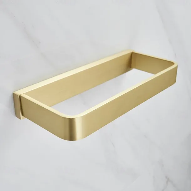 Towel Bar Creative Modern Metal 1pc - Bathroom 1-Towel Bar Wall Mounted