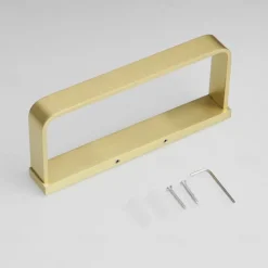 Towel Bar Creative Modern Metal 1pc - Bathroom 1-Towel Bar Wall Mounted