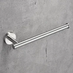 Towel Bar New Design / Adorable / Creative Contemporary / Modern Stainless Steel / Low-carbon Steel / Metal 1pc - Bathroom Wall Mounted