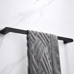 Towel Bar New Design / Creative Contemporary / Modern Stainless Steel / Low-carbon Steel / Metal 1pc - Bathroom Single Wall Mounted