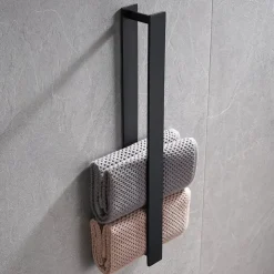 Towel Bar New Design / Self-adhesive / Creative Antique / Modern Stainless Steel / Low-carbon Steel / Metal 1pc Wall Mounted