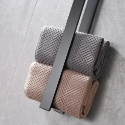 Towel Bar New Design / Self-adhesive / Creative Antique / Modern Stainless Steel / Low-carbon Steel / Metal 1pc Wall Mounted