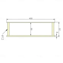 Towel Bar New Design / Self-adhesive / Creative Antique / Modern Stainless Steel / Low-carbon Steel / Metal 1pc Wall Mounted