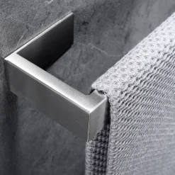 Towel Bar New Design / Self-adhesive / Creative Contemporary / Modern Metal 1pc - Bathroom towel ring Wall Mounted