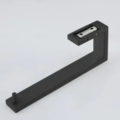 Towel Holder,Wall Mounted Stainless Steel Towel Bar,Modern Style Towel Rack 21cm(Black/Brushed Nickel/Chrome)