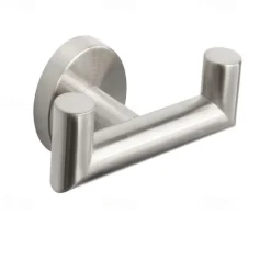 Towel Hooks Stainless Steel Wall Mounted for Bathrooms Kitchen Coat Hook, Heavy Duty Double Towels Holder Hooks for Hanging Towels, Coats, Sponges, Clothes,