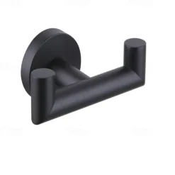 Towel Hooks Stainless Steel Wall Mounted for Bathrooms Kitchen Coat Hook, Heavy Duty Double Towels Holder Hooks for Hanging Towels, Coats, Sponges, Clothes,