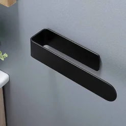 Towel Rack Self Adhesive 304 Stainless Steel Bathroom Toilet Towel Rack Kitchen Self-adhesive Towel Ring Hardware Rack