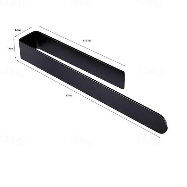 Towel Rack Self Adhesive 304 Stainless Steel Bathroom Toilet Towel Rack Kitchen Self-adhesive Towel Ring Hardware Rack