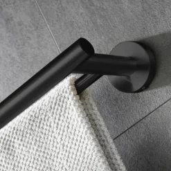 Towel Rack Wall Mounted Stainless Steel Towel Bar 2-tier Towel Rail (Golden/Chrome/Black/Brushed Nickel)