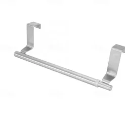 Towel Racks Over Kitchen Cabinet Door Towel Rack Bar Hanging Holder Bathroom Shelf Rack Home Organizer Long Wall Hook