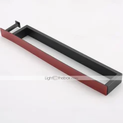 Towel Racks with Hook for Bathroom,Self-Adhesive Towel Bar Wall Mounted SUS304 Stainless Steel No Drill Towel Holders for Toilet Bathroom,Kitchen(Black/Chrome/Brushed Nickel)40cm