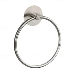 Towel Ring for Bathroom, Self-adhesive Hand Towel Holder Wall Mounted,304 Stainless Steel Bath Towel Hanger/Round Hand Towel Rack Perfect for Bathroom, Sink, Kitchen