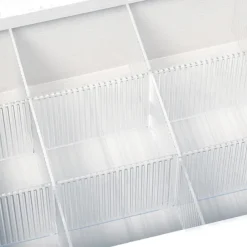 Transparent household drawer divider underwear socks retractable divider multi-functional storage and finishing divider