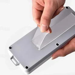 Transparent Magic Nano Tape Double Sided Grip Reusable Home Tape Traceless Glue, Waterproof Heat Resistant Wall Adhesive, Poster Carpet Fixing Tape for Bathroom Kitchen Decoration, 3x200cm (1x79in)