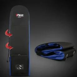 Travel Golf Bags With Wheels For Airlines Foldable Nylon Aviation Bag Durable Golf Club Bags Golf Accessories Storage Pouch