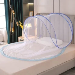 Travel Head Bed Mosquito Net Large Folding Portable for Home Bedroom Summer
