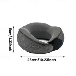 Travel Neck Pillow Memory Foam Pillow Airplane Pillow Neck Cushion U Shaped Travel Healthcare Memory Foam For Family And Travel