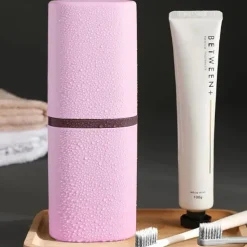 Travel Portable Toothbrush Mouth Cup Storage Box Creative Simple Dental Kit Box Travel Brushing Cup Wash Cup Set