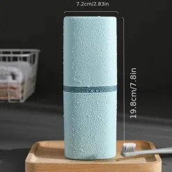 Travel Portable Toothbrush Mouth Cup Storage Box Creative Simple Dental Kit Box Travel Brushing Cup Wash Cup Set