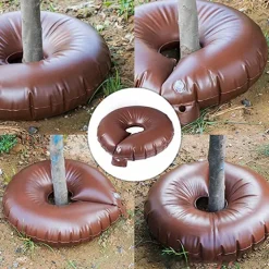 Tree Watering Bag Slow Release Tree Watering Ring Tree Watering System Automatic Drip System Kit PVC Drip Irrigation Water Pouch for Planting Gardening Trees and Shrubs