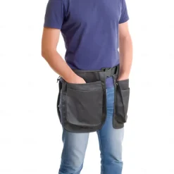 Triple Hippie Fanny Pack Multifunctional Fabric Waist Bag Sweatproof Side Bag for Women Men Hiking Running Camping Trekking