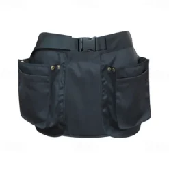 Triple Hippie Fanny Pack Multifunctional Fabric Waist Bag Sweatproof Side Bag for Women Men Hiking Running Camping Trekking