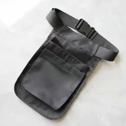 Triple Hippie Fanny Pack Multifunctional Fabric Waist Bag Sweatproof Side Bag for Women Men Hiking Running Camping Trekking