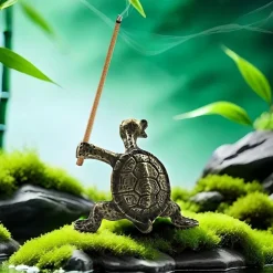 Turtle Incense Holder, Mini Incense Stick Ornament Small Incense Burner Holder, Home Decor