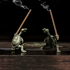 Turtle Incense Holder, Mini Incense Stick Ornament Small Incense Burner Holder, Home Decor