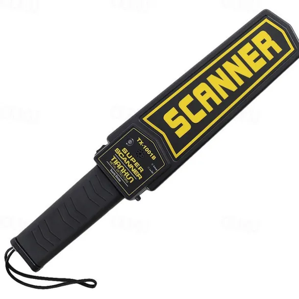 TX-1001B Handheld Metal Detector - Security Scanner for Stations, Schools, Exams & Venues
