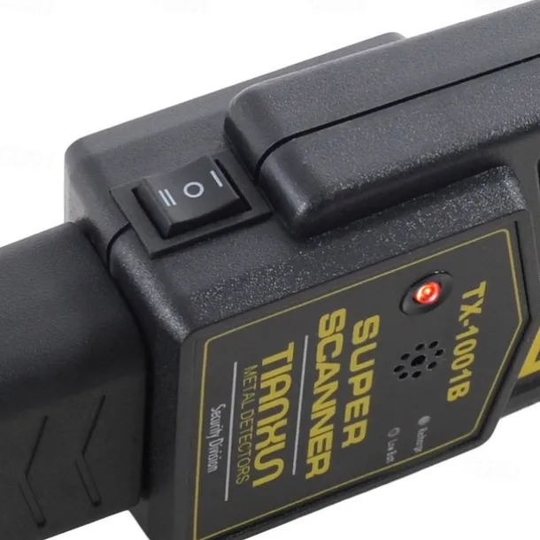 TX-1001B Handheld Metal Detector - Security Scanner for Stations, Schools, Exams & Venues