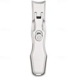 Ultra Sharp Stainless Steel Nail Clippers, Fingernail & Toenail Clippers Splash Proof Nail Clippers Luxury Nail Cutter for Thick Nails