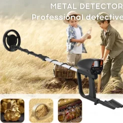 Underground Metal Detector, GTX4030 Underground Metal Detector Handheld Metal Detector Portable Detachable Easy Install Metal Detector High Sensitivity Underground Metal Detector