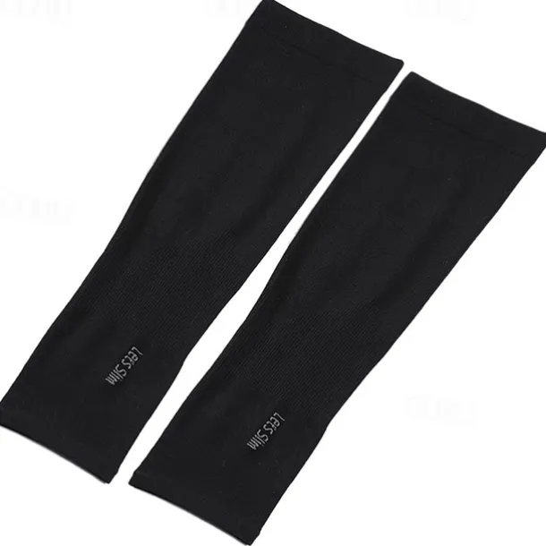 Unisex Compression Cooling UV Protection Sun Sleeves Long Arm Cover Anti-Slip Warmers for Outdoor Sports Sunblock Cover Summer Garden Arm Sleeves
