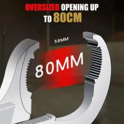 Universal Adjustable Double-ended Wrench Multifunctional Bathroom Plumbing Installation Tool Household Water Pipe Faucet Maintenance And Disassembly Tool