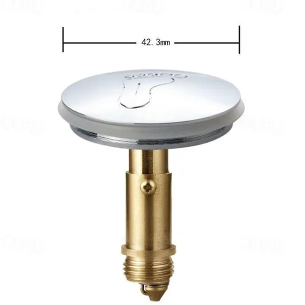 Universal Bathroom Sink Stopper, Basin Pop Up Drain Filter, Bathtub Converter Sink Drain Strainer Plug No Overflow