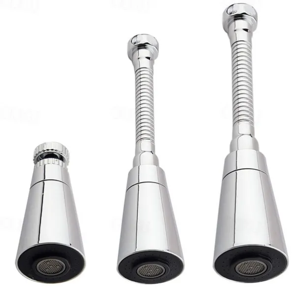 Universal Kitchen Water Faucet Adjustable Pressure 360 Degree Rotating Water Tap Head Water Saving Shower Faucet Nozzle Adapter