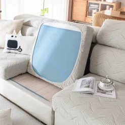 Universal stretch bird Plaid thickened jacquard all-inclusive sofa cushion cover