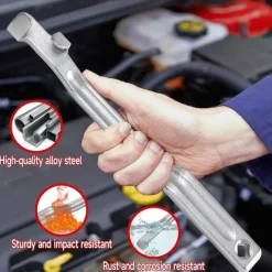 Universal Wrench Extender Tool Bar - Torque Adaptor Extension for Hard to Reach Areas, Ideal for Mechanics, Handyman, DIY