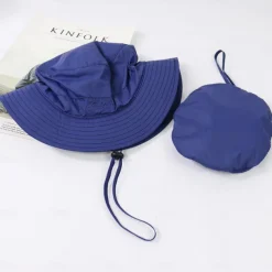 Upf50+ Foldable Bucket Hat Quick-drying Lightweight Outdoor Hat Sun Hat Mountaineering Fishing Hat