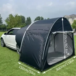 Upgrade And Widen 4 Cars Widen Double Doors Bicycle Tents Storage Rooms Bicycle Sheds Motorcycle Rear Tents