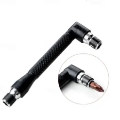 Upgrade Your Toolbox with this Portable L-Shape Socket Wrench Extension Handle Screwdriver