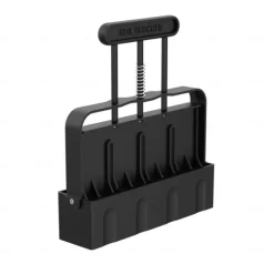 Upgraded Soil Blocker, Soil Block Maker with Comfortable Handel ABS 4 Cell Soil Blocking Tool for Seed Starting Germination