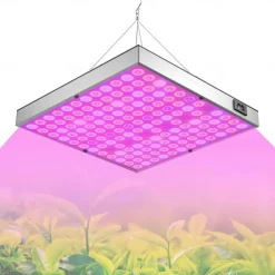 UV Black Light IR Full Spectrum LED Grow Light Panel - 45W, 144 LEDs for Indoor Plant Growing, Hydroponic & Greenhouse