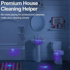 UV LED Flashlights Outdoor 51 LEDs 395nm Ultra Violet Torch Light Lamp Blacklight Detector for Dog Urine Pet Stains and Bed Bug