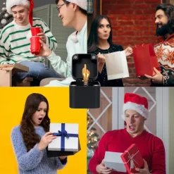 Valentine's Day Gift Middle Finger in A Box, Gag Gifts, Funny Gifts, White Elephont Gifts for Adults, Joke Prank Gag Quirky Gifts for Guys Men