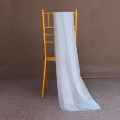 Valentine's Day Wedding White Veil Veil Drape Drapery Chair Back Veil Wedding Decoration Chair Back Veil Ceiling Veil Organza Mesh