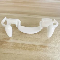 Vampire Fangs, Retractable Halloween Vampire Fangs Teeth, Made of Resin, Werewolf Teeth Glue Set